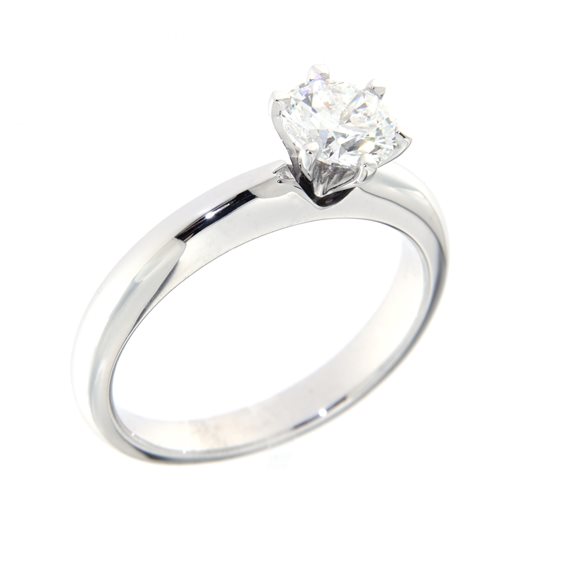 Anello Gazzola Gioielli Donna Solitario in Oro bianco Diamante 1.01 Ct AN-221014-72-1-1.01E-GIA 1 - AN-221014-72-1-1.01E-GIA 1